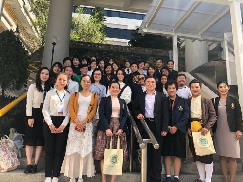 泰國朱拉隆功大學教育學院學生交流團來訪我校