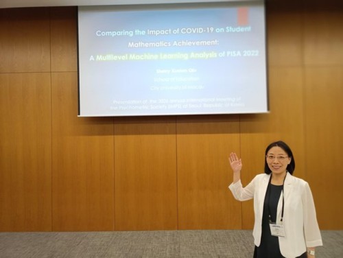 Dr. Xuelan Qiu, Associate Professor of the School of Education, Presents Research at IMPS 2026 in So...